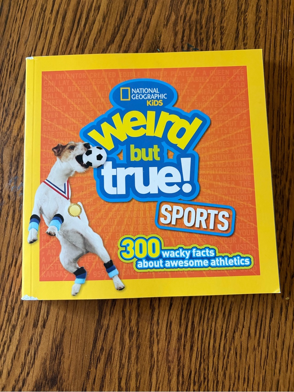 National Geographic Kids "Weird but True! Sports" - Bright Yellow Hardcover